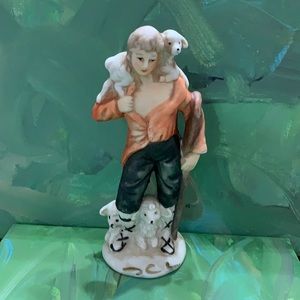 Open Shirt Shepherd Figure